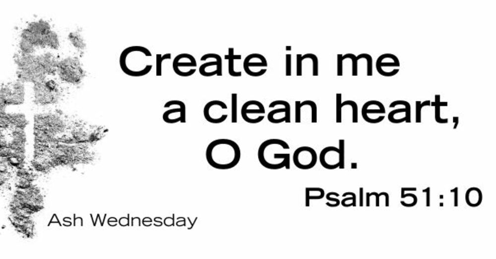 Ash Wednesday Imposition of Ashes