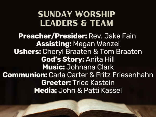 Leading us in Worship