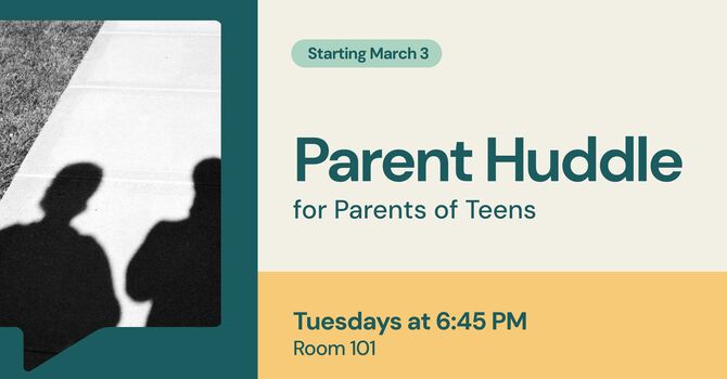 The Confident Parent Series - Parent Huddle