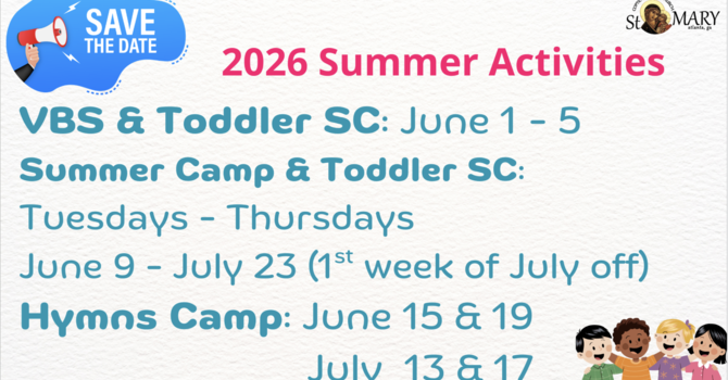 2026 Summer Activities