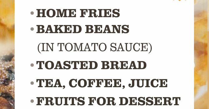 Free Monthly Community Breakfast 