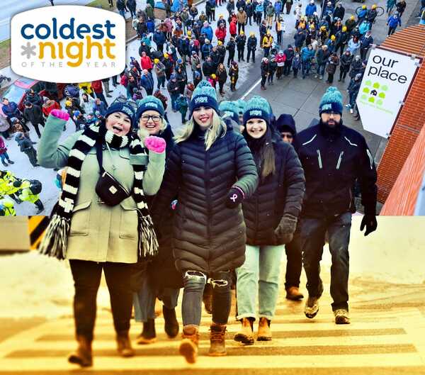 Coldest Night of the Year ::: Support Jen and The Abbey Amblers