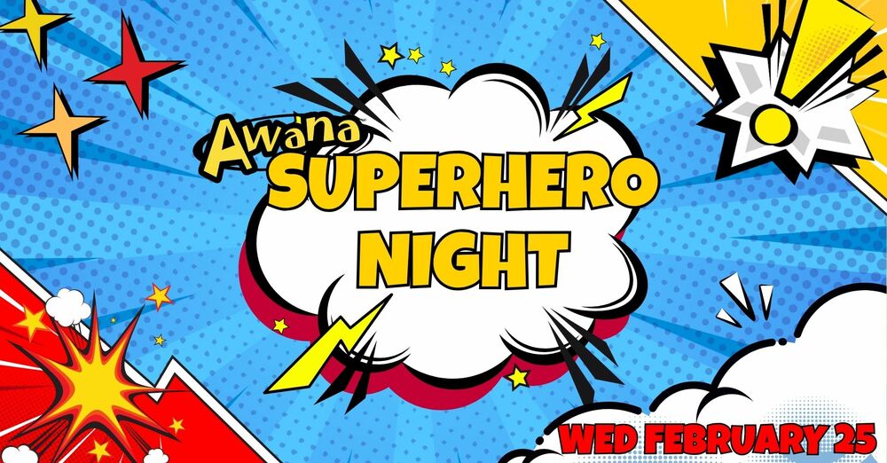 Awana Super Hero Night