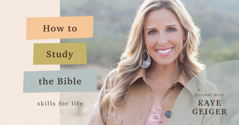 How to Study the Bible - Women's Study