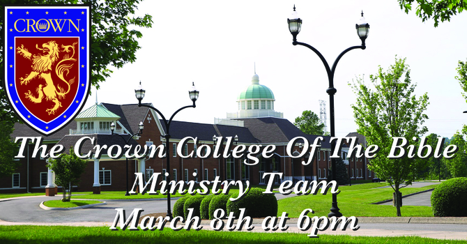 The Crown College Of The Bible Ministry Team