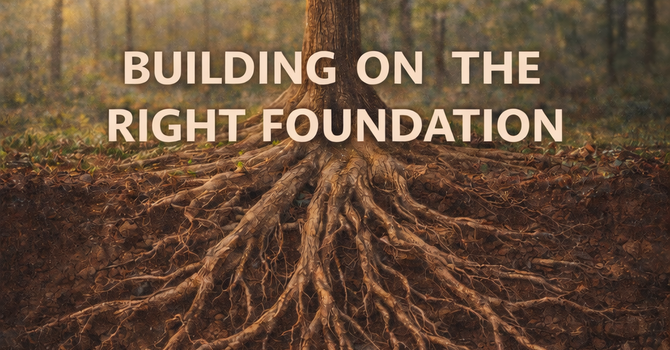 Building On The Right Foundation image