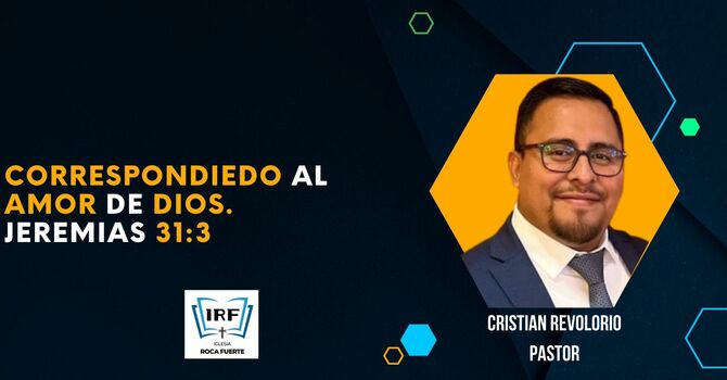 Correspondiendo al amor de Dios. Jeremías 31:3
