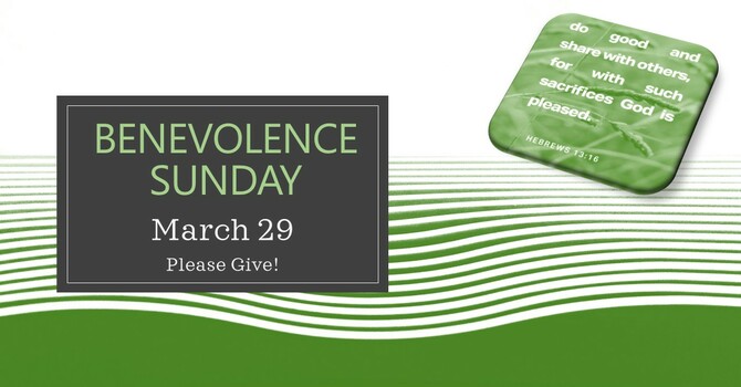 Benevolence Sunday