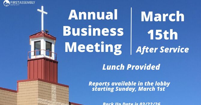 Annual Business Meeting and Meal