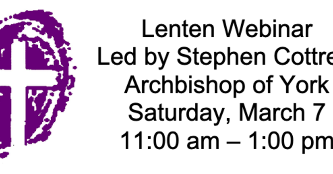 Lenten Webinar