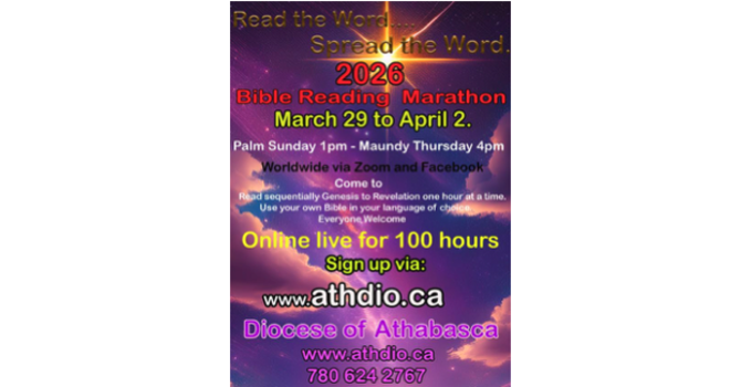 Bible Reading Marathon 2026