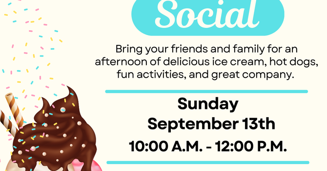 Ice Cream Social