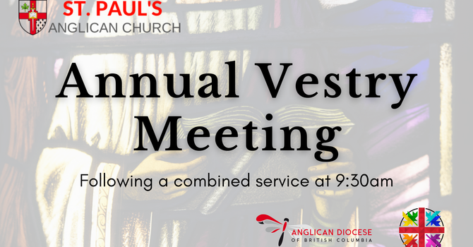 Annual Vestry Meeting