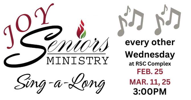 JOY Seniors Sing a Long