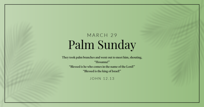 Palm Sunday