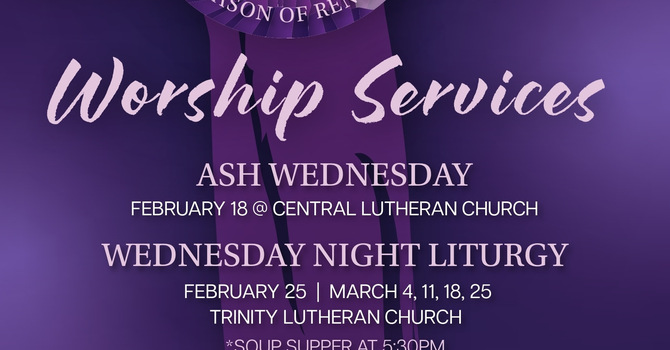 Lenten Soup Supper & Wednesday Services