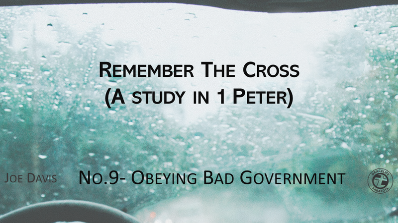 No.9- Obeying Bad Government