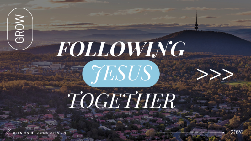 Following Jesus Together