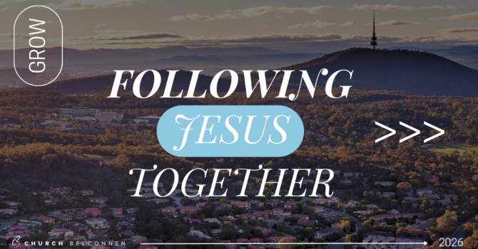 Following Jesus Together