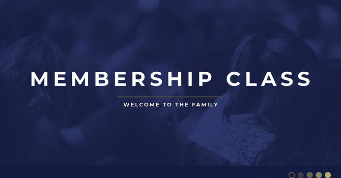 The River Membership Class