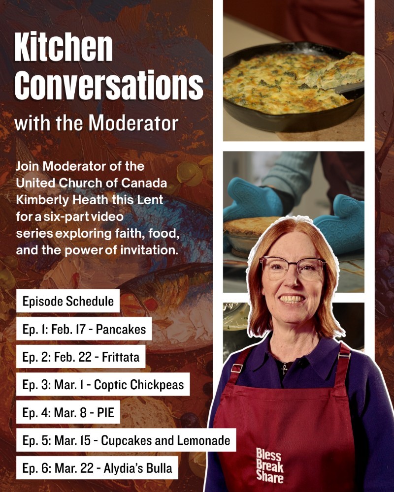 Kitchen Conversations with the Moderator | St. John's United Church