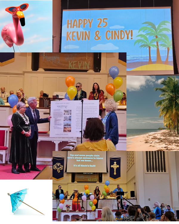 Congratulation Kevin and Cindy! 