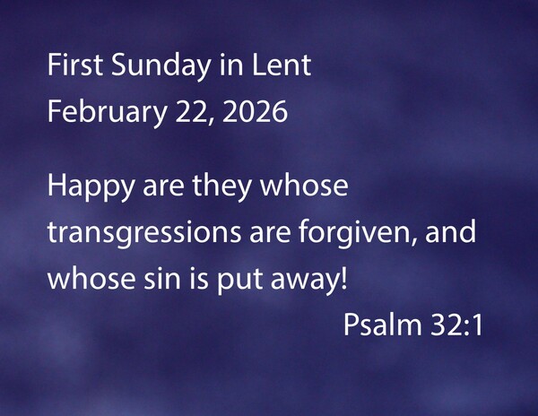 First Sunday in Lent