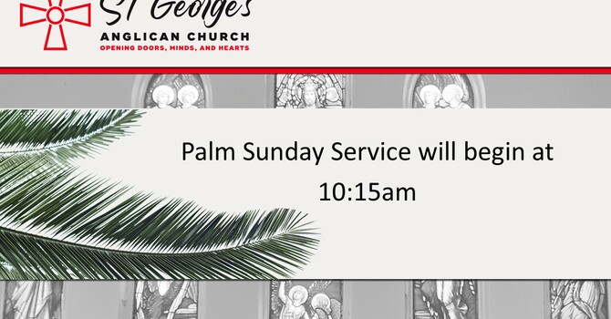 Palm Sunday Service