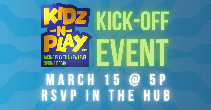 Kidz-N-Play Kick-Off Event