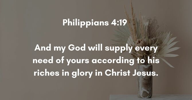 Philippians 4:19 image