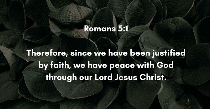 Romans 5:1 image