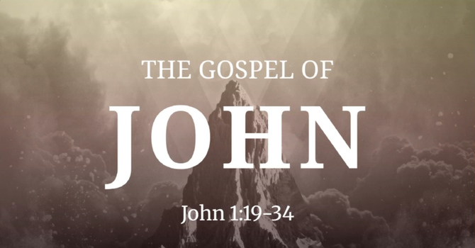 John Bears Witness to Jesus