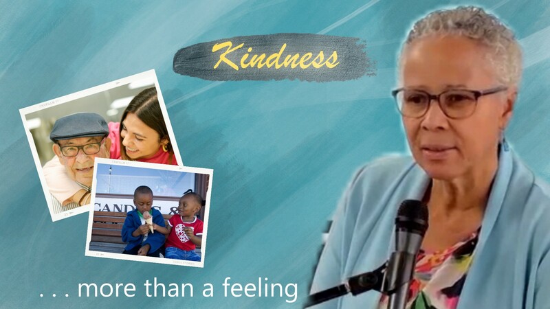Kindness ... more than a feeling