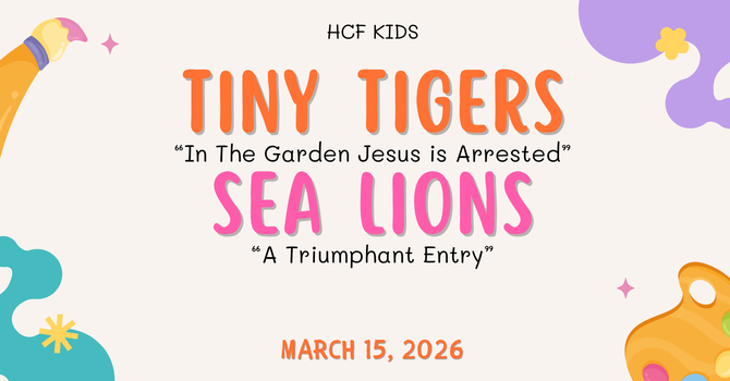 Sunday Children's Ministry