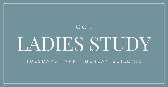 Ladies Bible Study