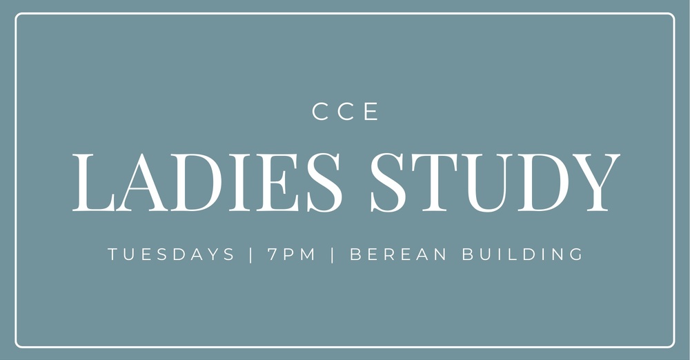 Ladies Bible Study