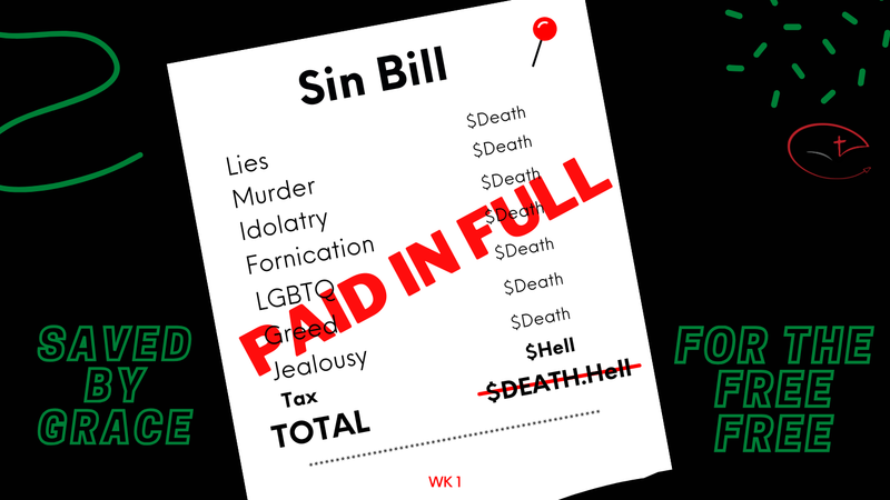 Saved by Grace for the FREE FREE