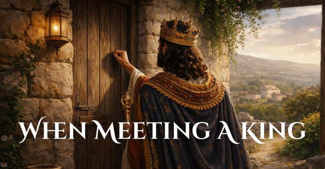 When Meeting A King
