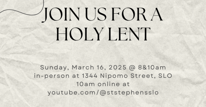 Second Sunday in Lent image