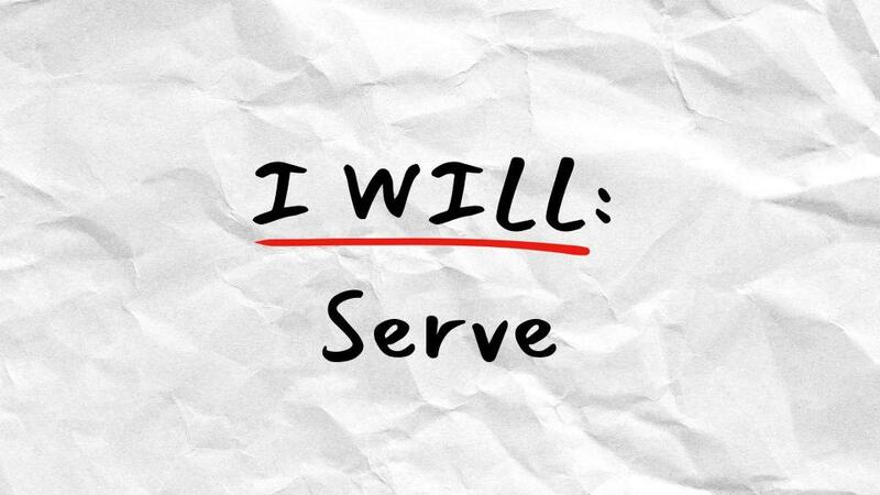 I Will Serve