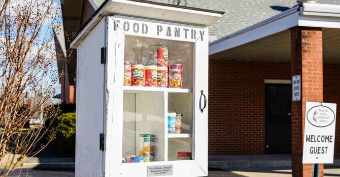 Mini Food Pantry Stocking Schedule