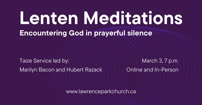 Taize - Lenten Meditations