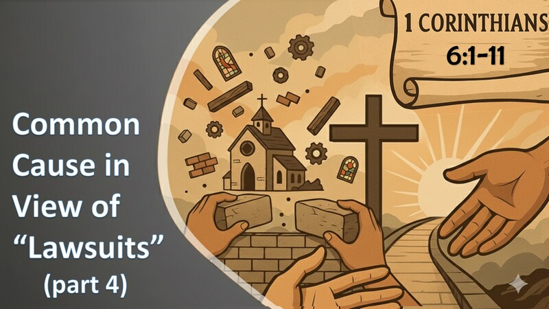 Common Cause in View of Lawsuits Part 4