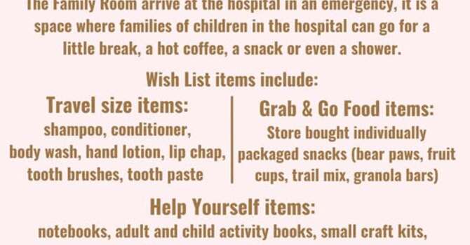 The Family Room - outreach