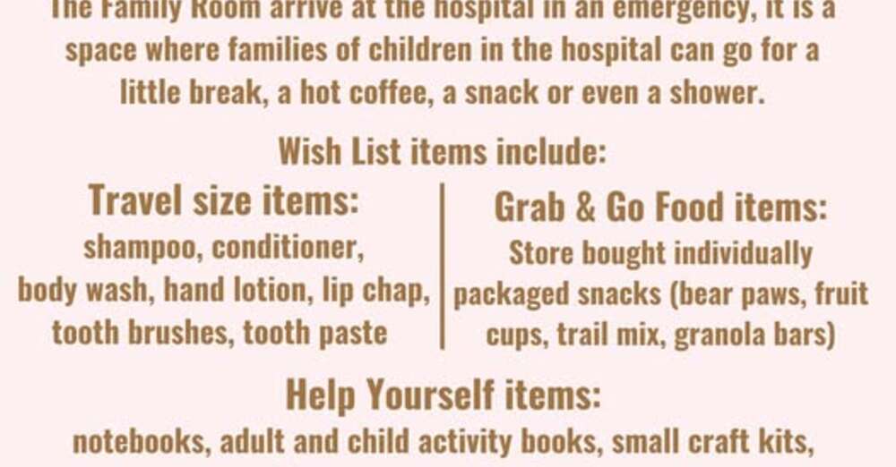 The Family Room - outreach