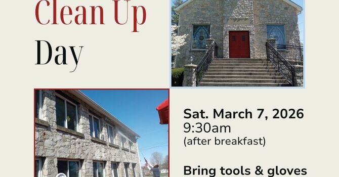 Church Clean Up Day