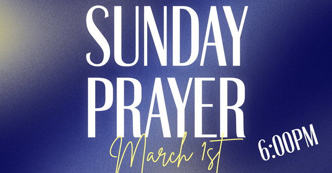 Sunday Night Prayer