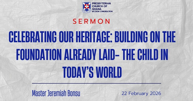 Building On The Foundation Already Laid-The Child In Today’s World