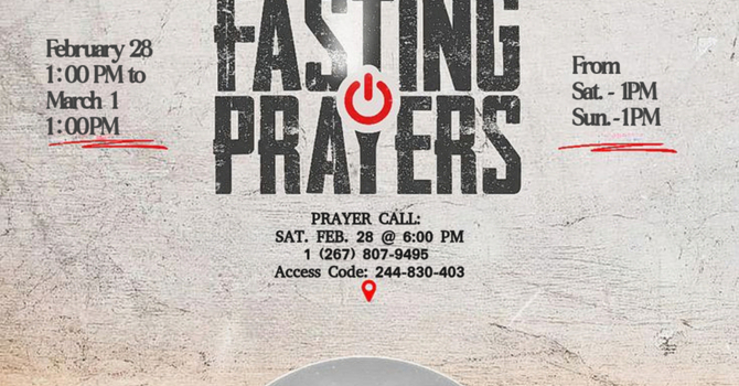 Fasting and Prayer