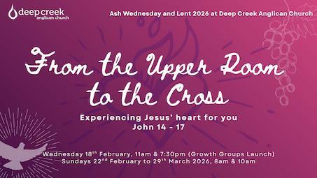 From the Upper Room to the Cross